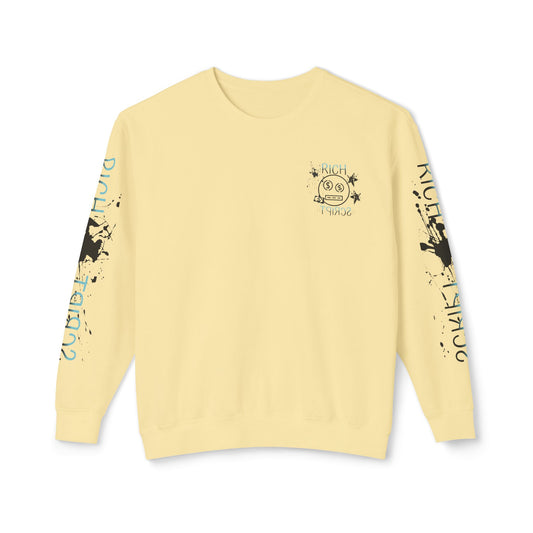 Rich Script Money Face Sweatshirt